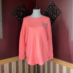 Pink Bulldog Sweatshirt